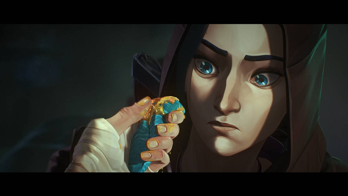 Vi and Caitlyn Scene 22 Arcane League of Legends by michaelxgamingph on