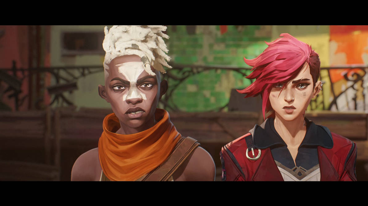Ekko and Vi Scene 06 Arcane League of Legends by michaelxgamingph on