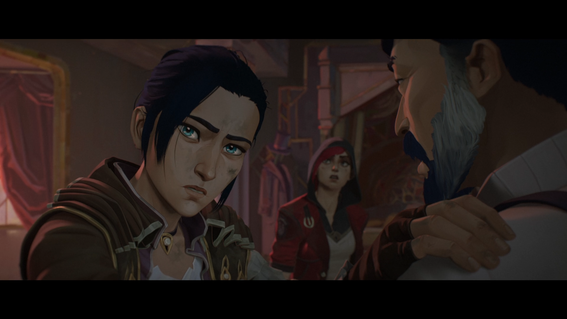 Vi and Caitlyn Scene 35 Arcane League of Legends by michaelxgamingph on