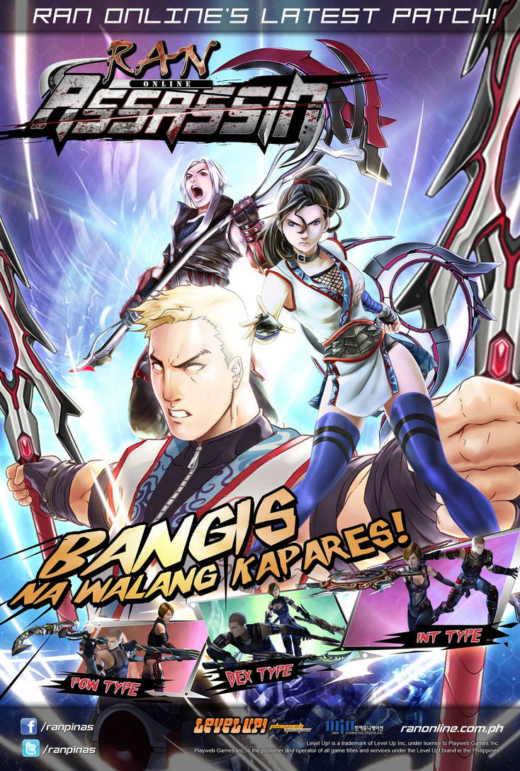 Level Up Ran Online PH Poster 02 by michaelxgamingph on DeviantArt