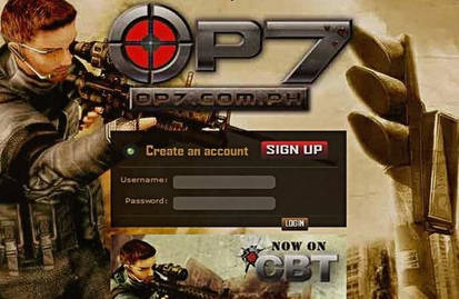 E-Games Operation 7 Philippines Launch UI