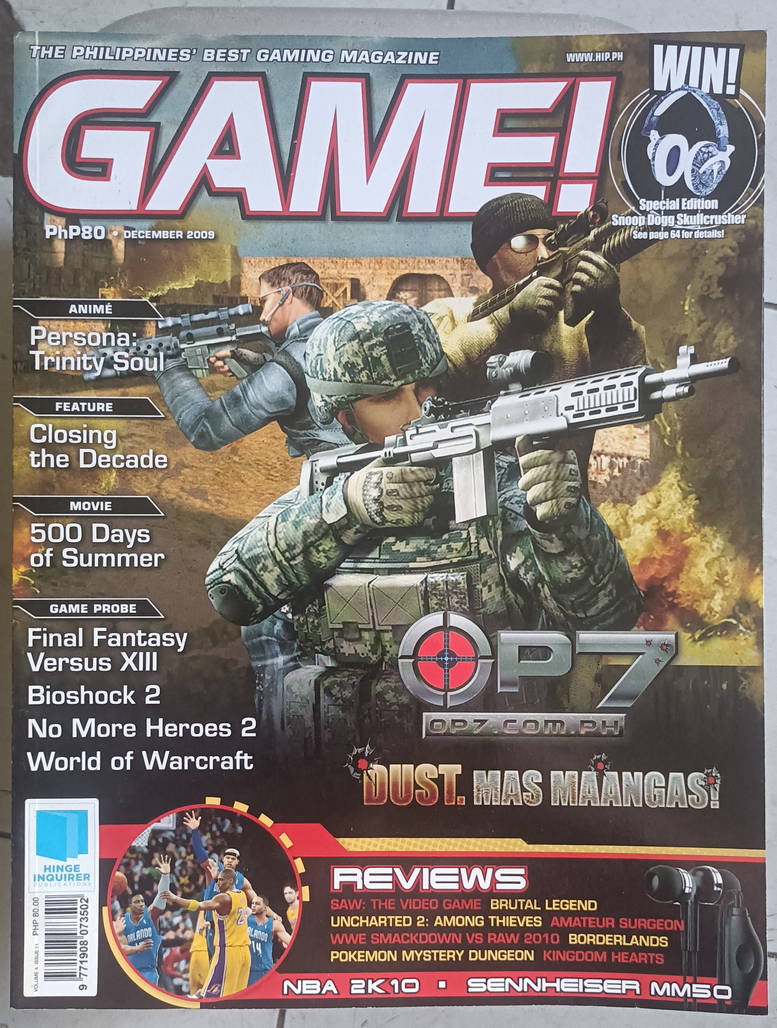 Game Magazine PH December 2009 Issue Front by michaelxgamingph on ...