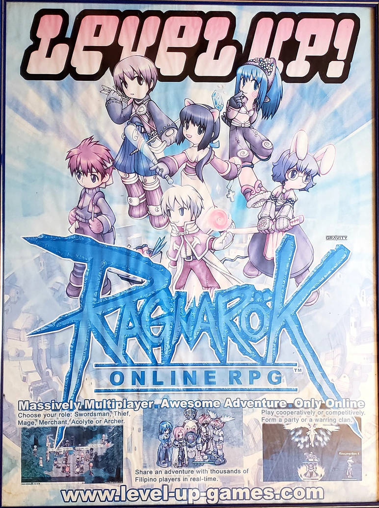 Level Up Ragnarok Online PH Poster 17 by michaelxgamingph on DeviantArt