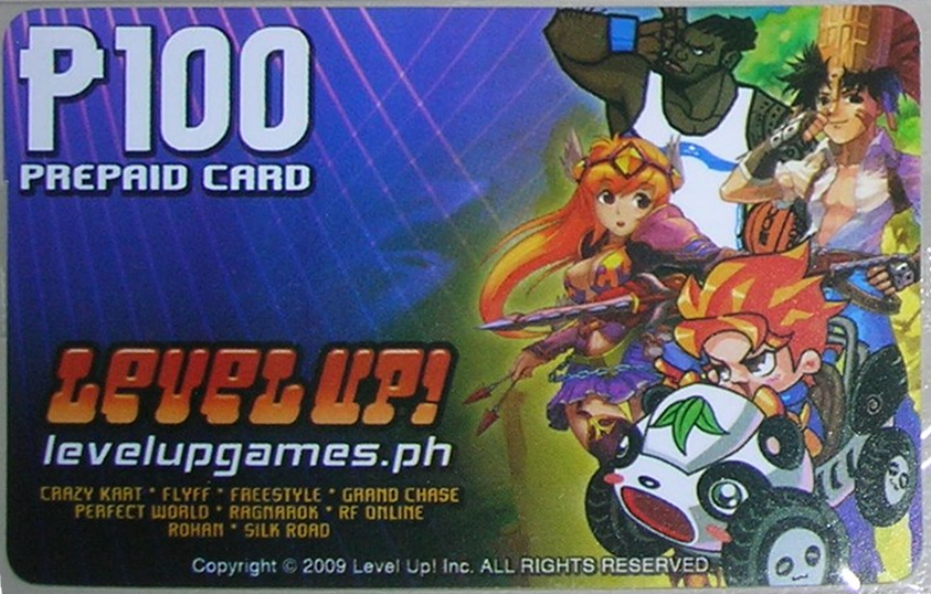 Level Playing Card Level Up PH Prepaid Card P100 01 CK FlyffFreestyle by michaelxgamingph ...
