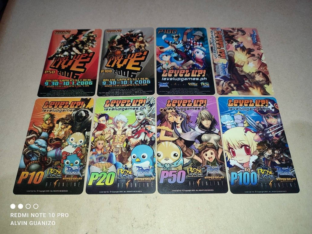 Level Card Level Up PH Prepaid Card 01 by michaelxgamingph on DeviantArt