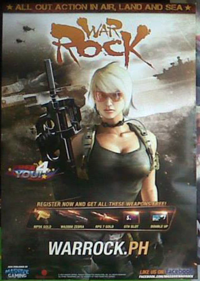 Warrock Ranks Massive Gaming War Rock PH Poster 02 by michaelxgamingph on DeviantArt