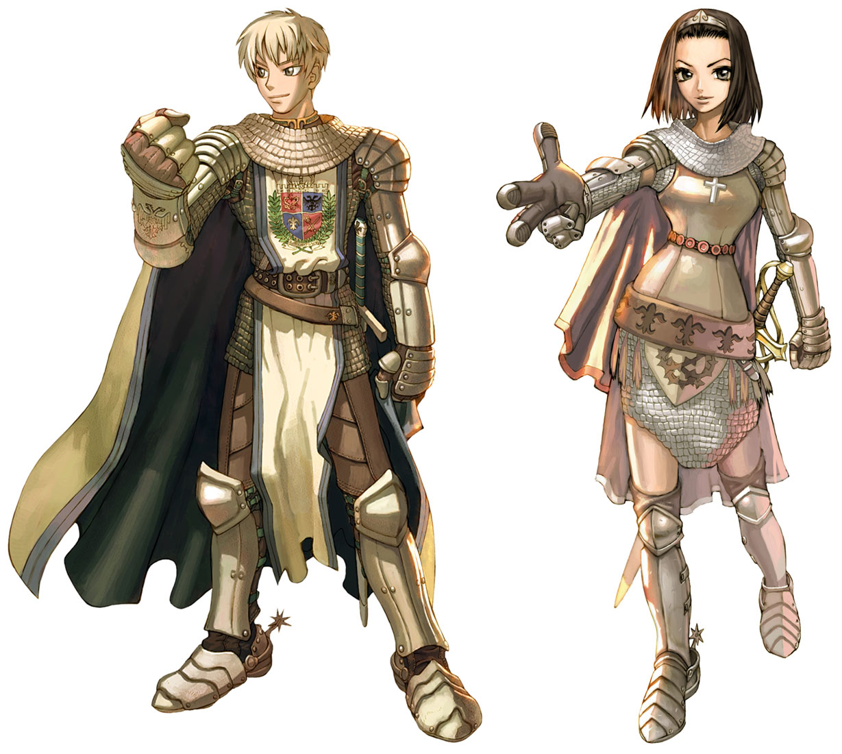Knight Male Female 01 Ragnarok Online by michaelxgamingph on DeviantArt