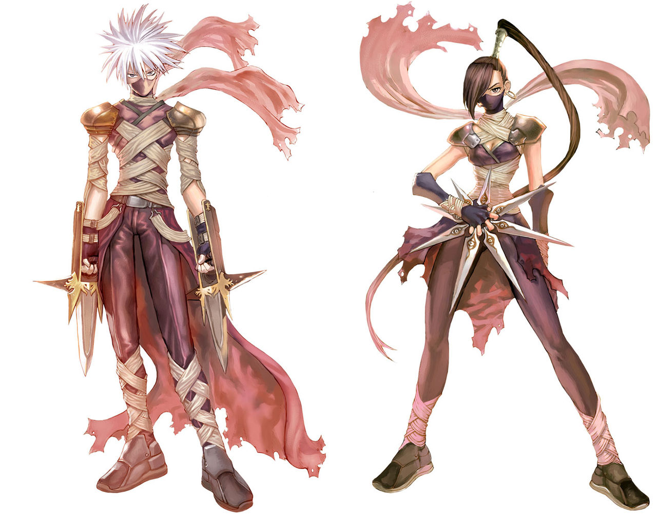 Assassin Male Female 01 Ragnarok Online by michaelxgamingph on DeviantArt
