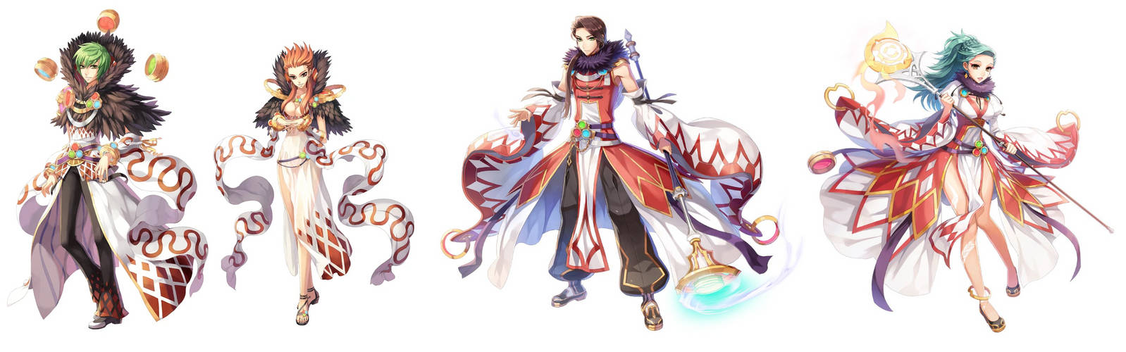 Sorcerer Male Female 01 Ragnarok Online by michaelxgamingph on DeviantArt