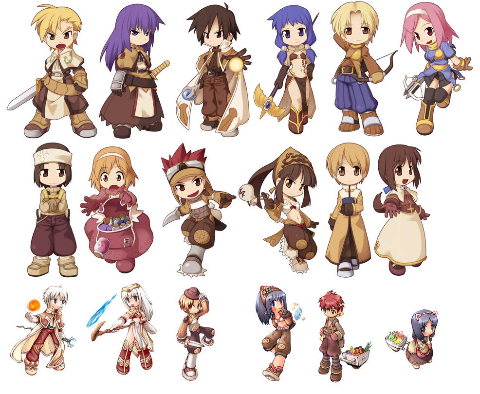 Chibi Character 02 Ragnarok Online by michaelxgamingph on DeviantArt