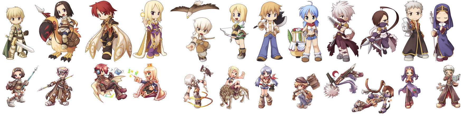 Chibi Character 03 Ragnarok Online by michaelxgamingph on DeviantArt