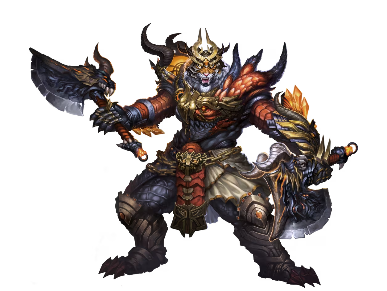 Tigerman Wizard Barbarian Tiger Man 07 Perfect World by michaelxgamingph on DeviantArt