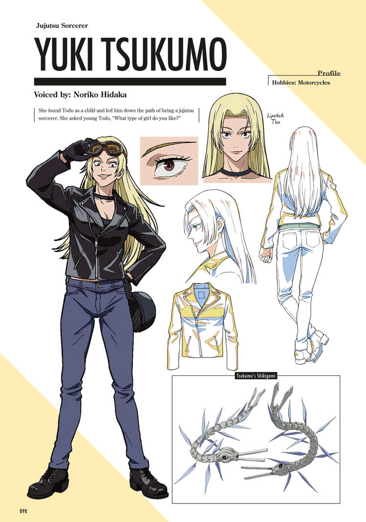 Yuki Tsukumo Concept Art 01 Jujutsu Kaisan by michaelxgamingph on ...