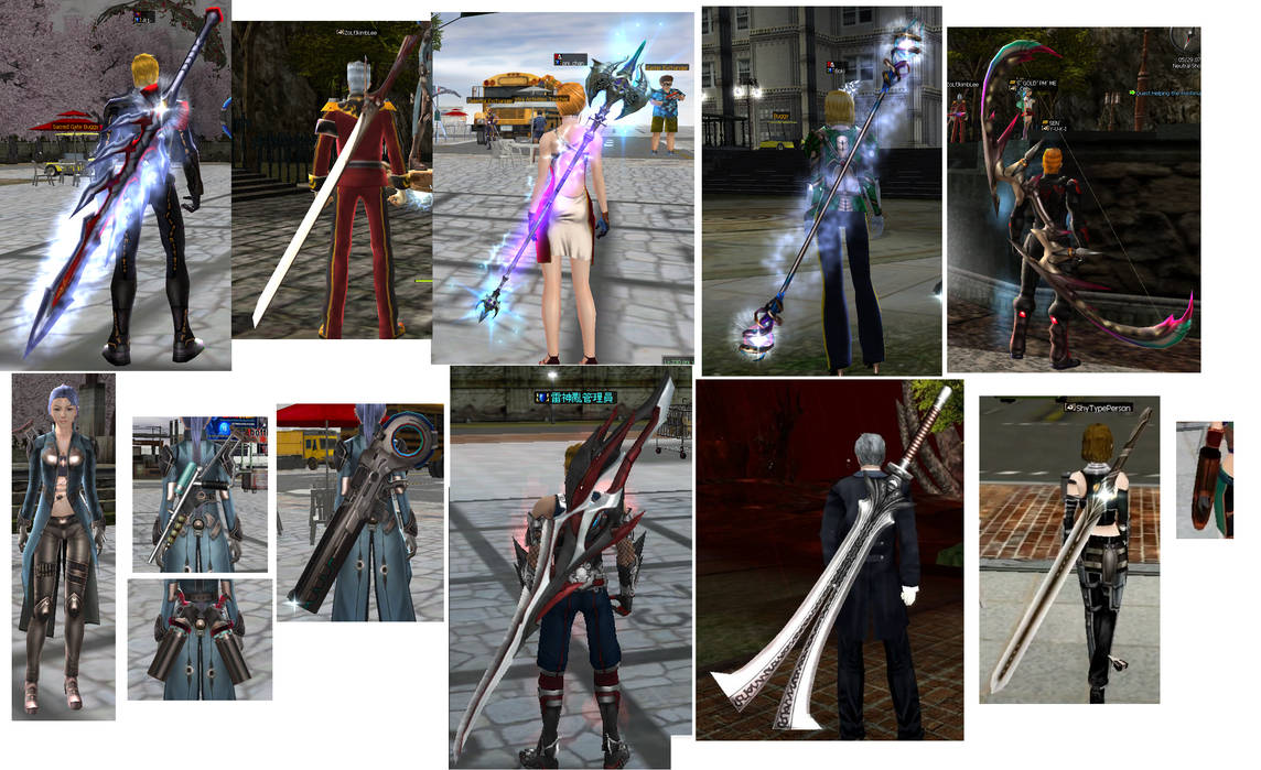 Solar Sword Ran Weapon and Costume (1) Ran Online by michaelxgamingph on DeviantArt