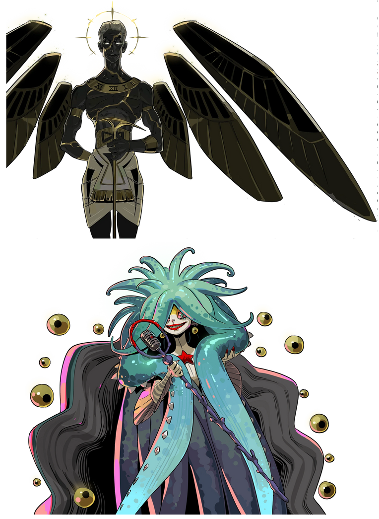 Chronos and Scylla Render Hades II 2 by michaelxgamingph on DeviantArt