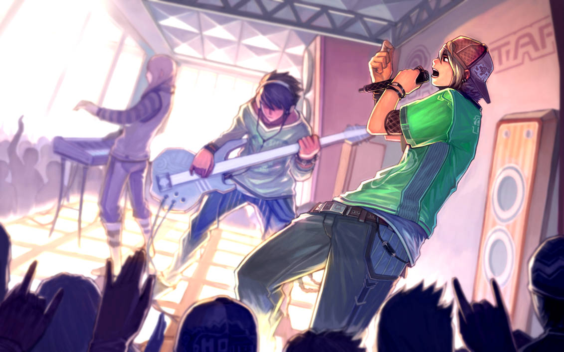 Rapper Guitar Rock Bass Piano Man Superstar by michaelxgamingph on ...