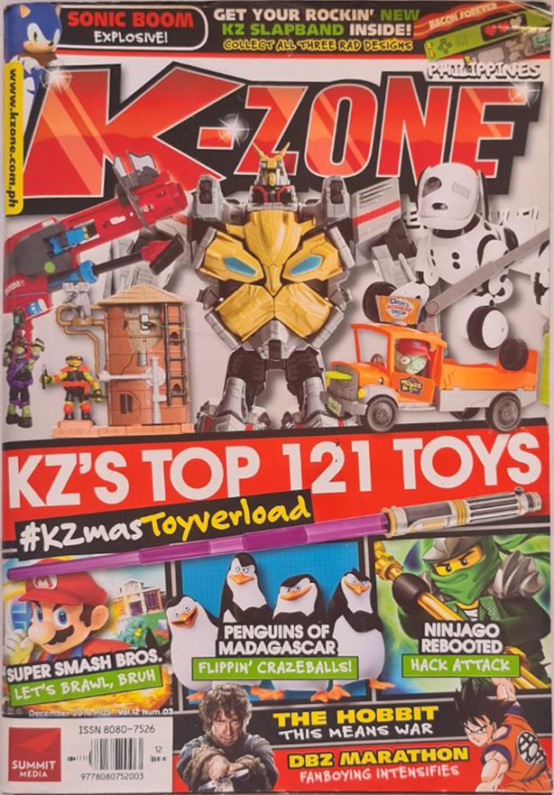 K-Zone PH Magazine December 2014 Issue Front V1 by michaelxgamingph on ...