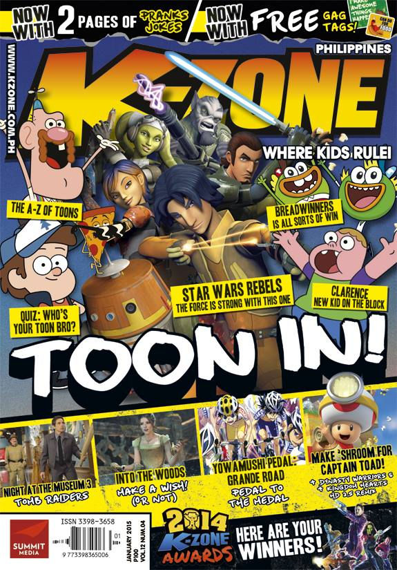 K-Zone PH Magazine January 2015 Issue Front by michaelxgamingph on ...