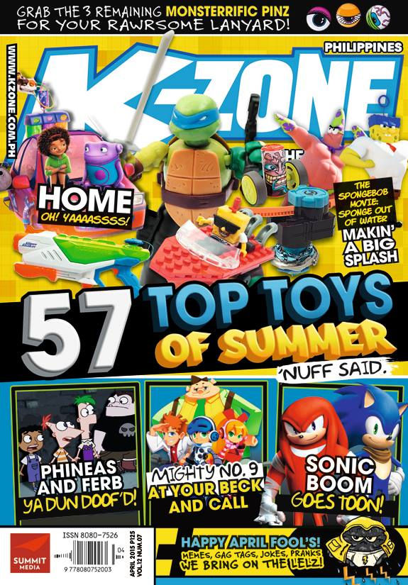 K Zone Ragnarok K-Zone PH Magazine April 2015 Issue Front by michaelxgamingph on DeviantArt
