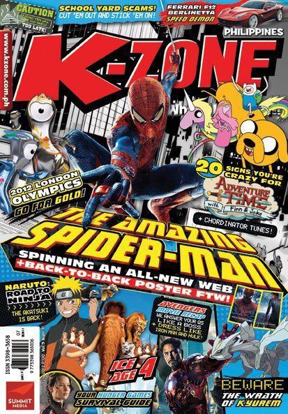 K-Zone PH Magazine July 2012 Issue Front by michaelxgamingph on DeviantArt