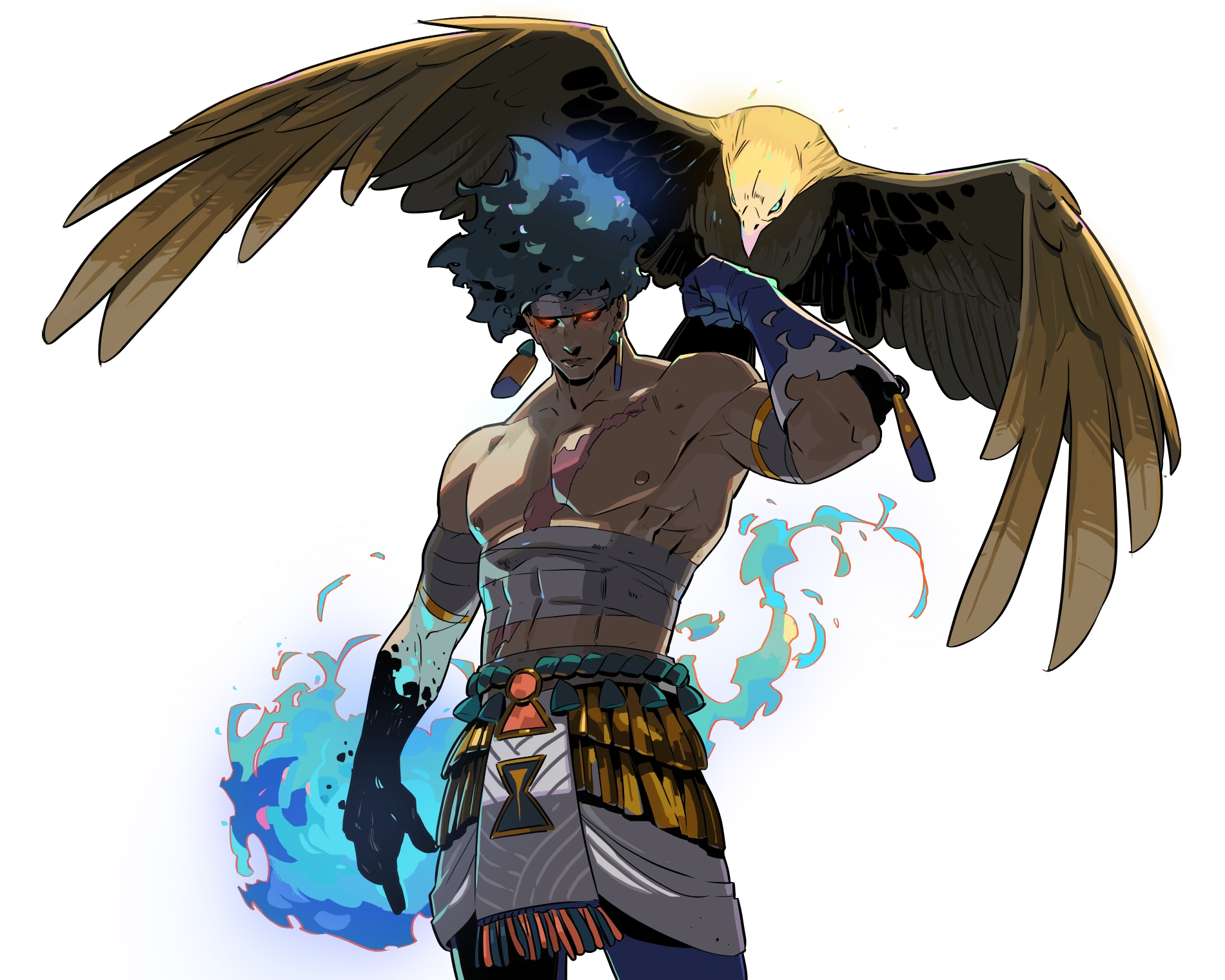 Prometheus Blue Prometheus Render Hades II 2 by michaelxgamingph on DeviantArt