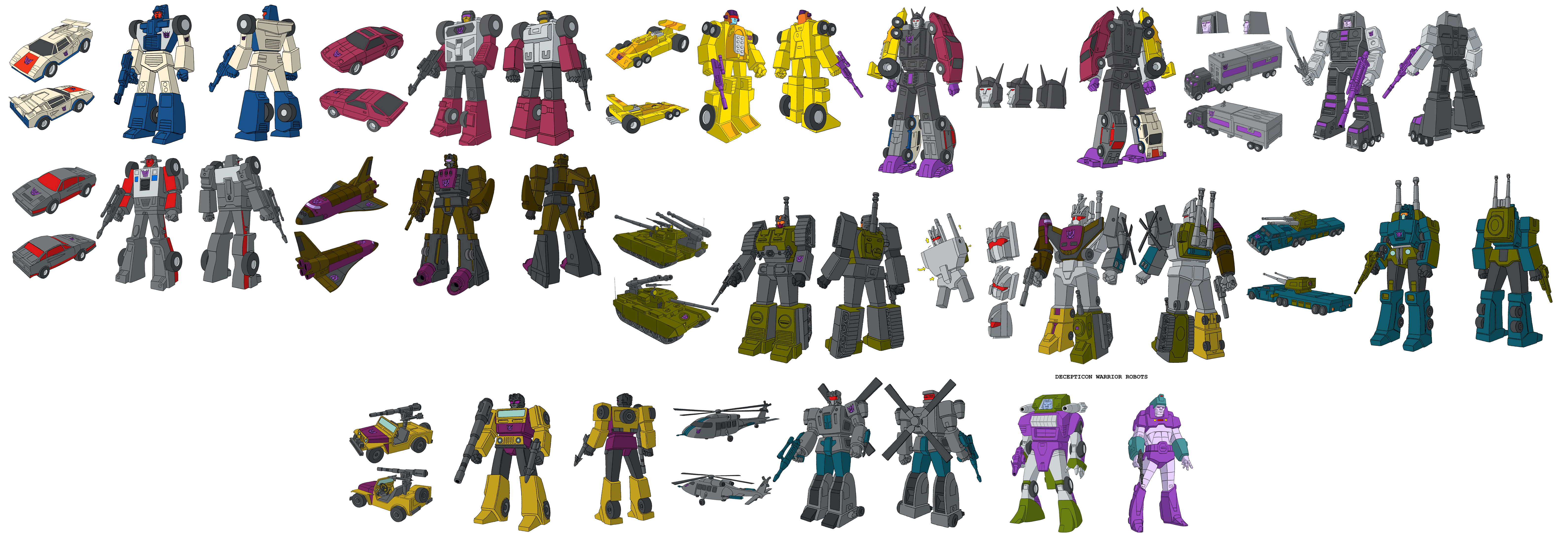 Transformers Sights Transformers G1 - Decepticons Characters Render 04 by michaelxgamingph ...