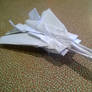 Origami Jet Plane with Swing-Wings