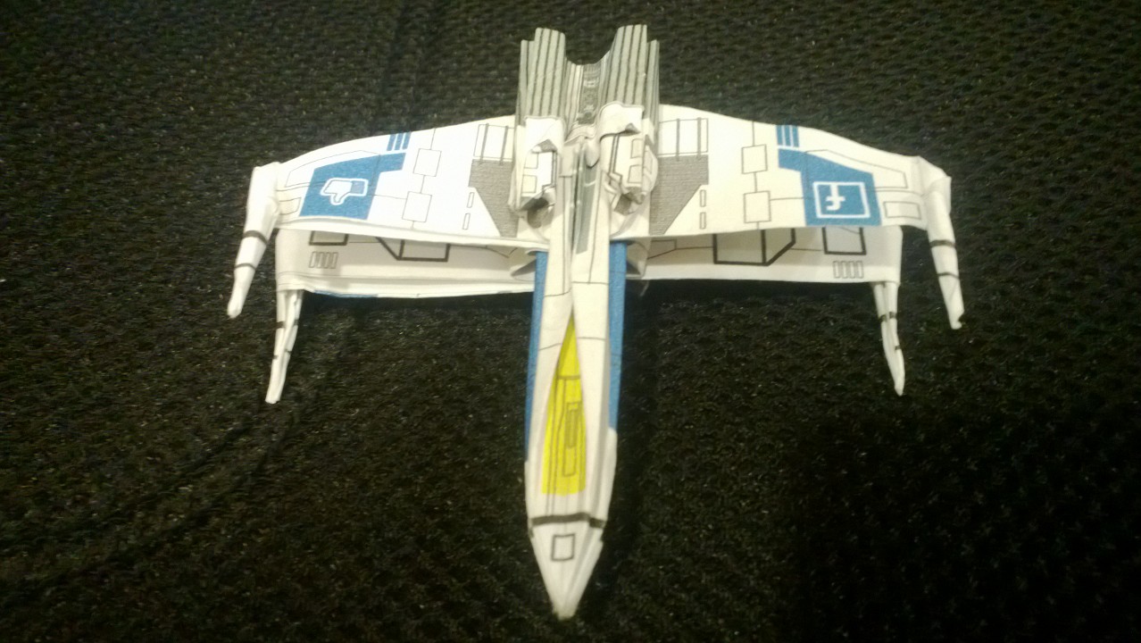 Facebook Origami X-Wing