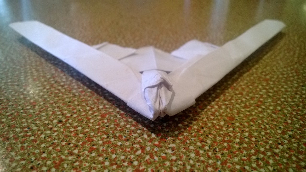 Origami B-2 Bomber