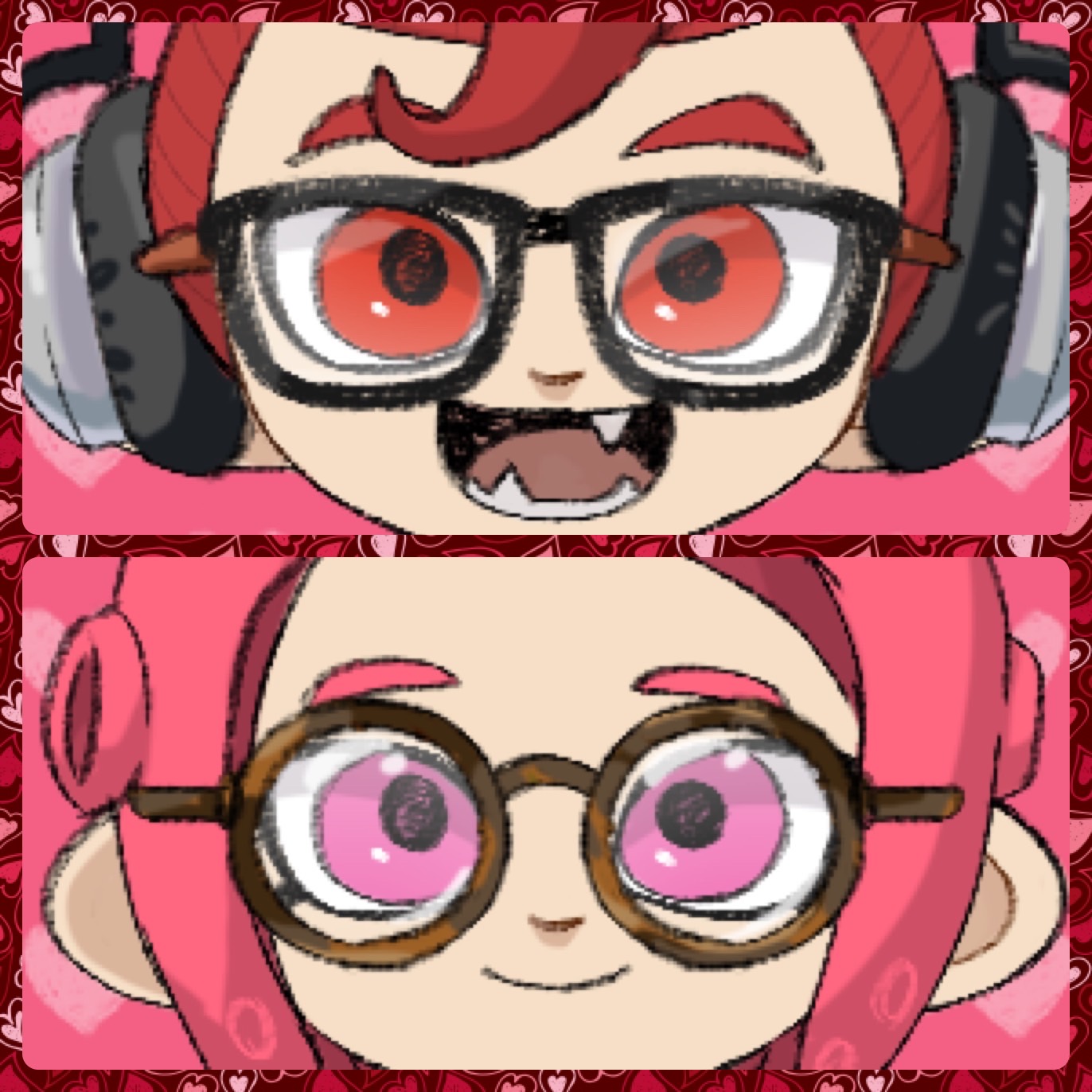 2 Splatoon fans collage for Valentines Day by KingJasonOfChicago20 on ...
