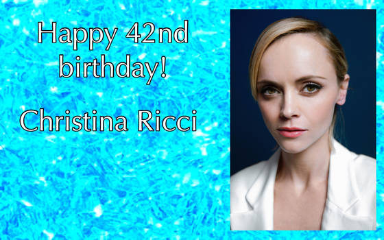 Happy 42nd birthday, Christina Ricci!