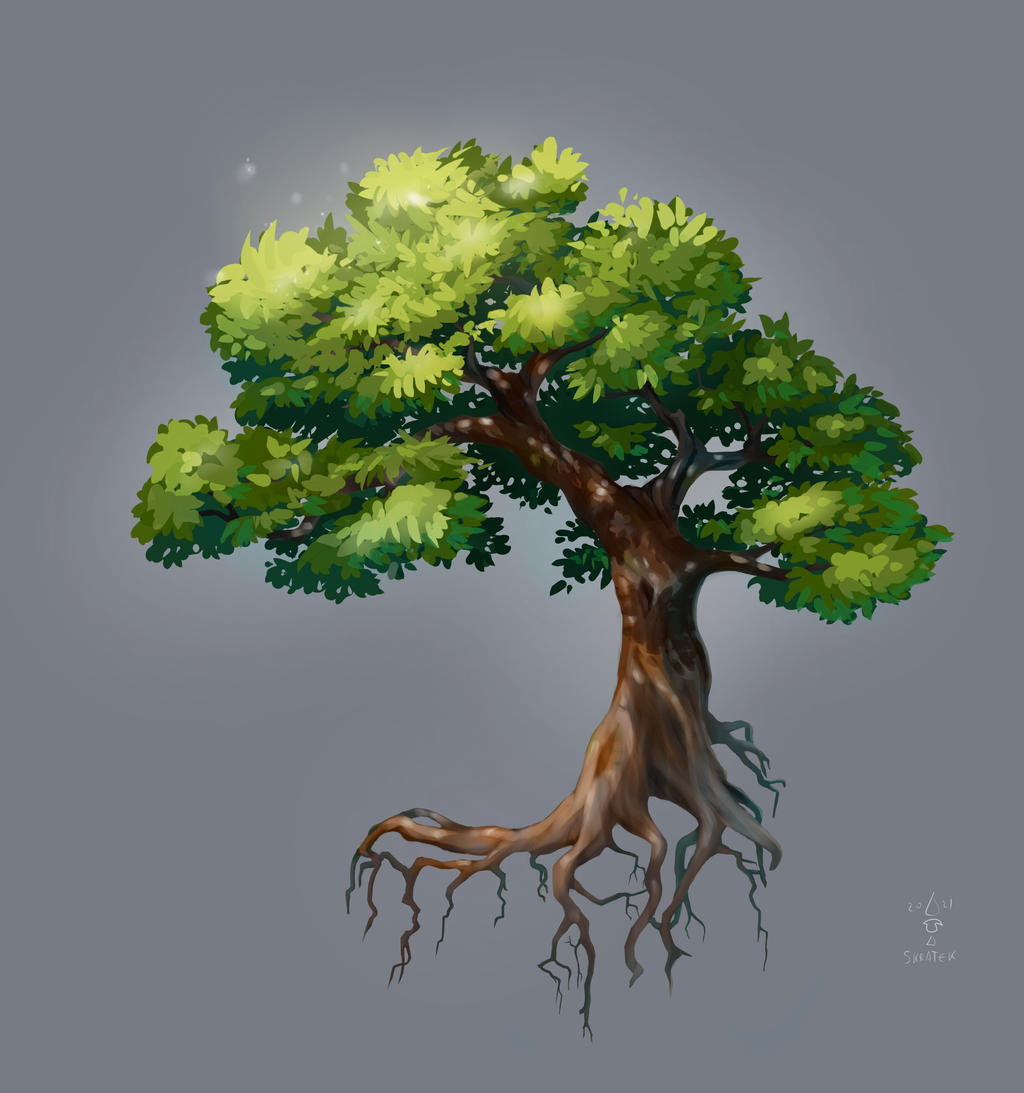 Tree practice by skratek on DeviantArt