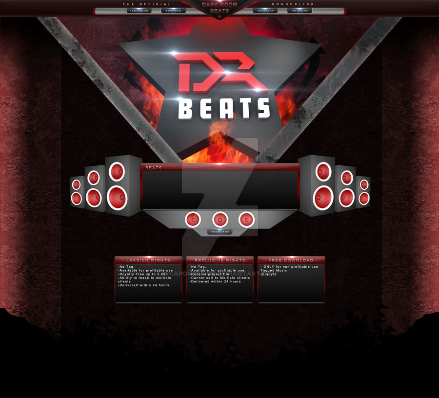 Beat Layout Design Darm Room Beats Layout by CaponDesign on DeviantArt