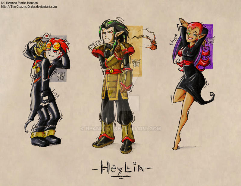 Hey Lin XS: Heylin Group Print by DeAnimeJ on DeviantArt