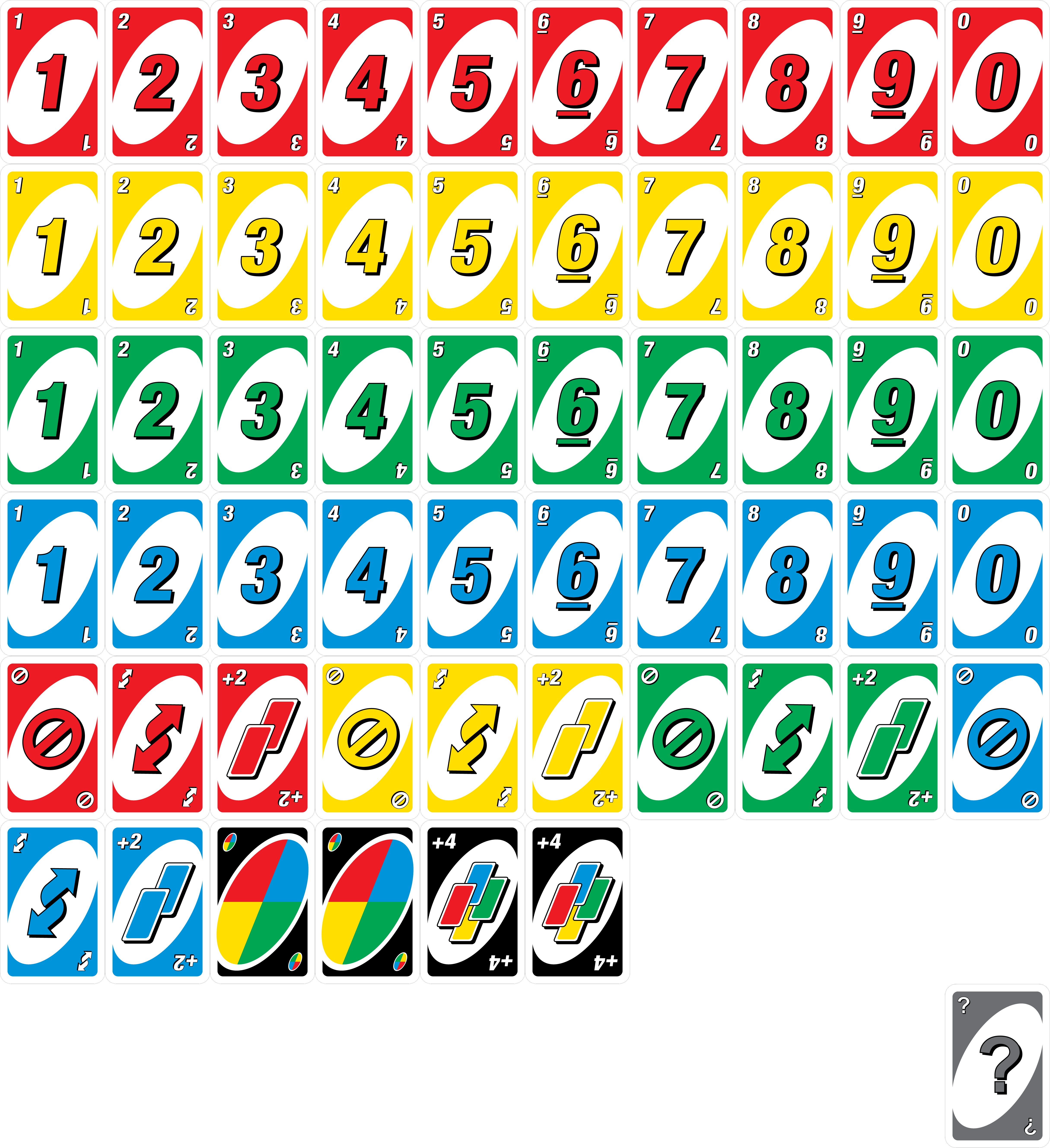 Uno Deck By Wackosamurai On Deviantart