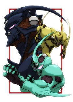 Guyver bros in color.