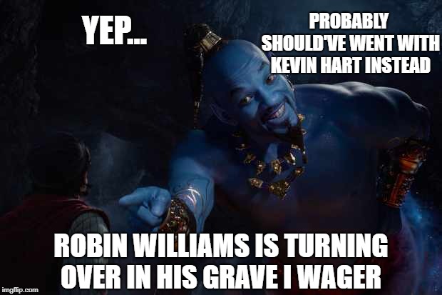 Aladdin Genie Meme