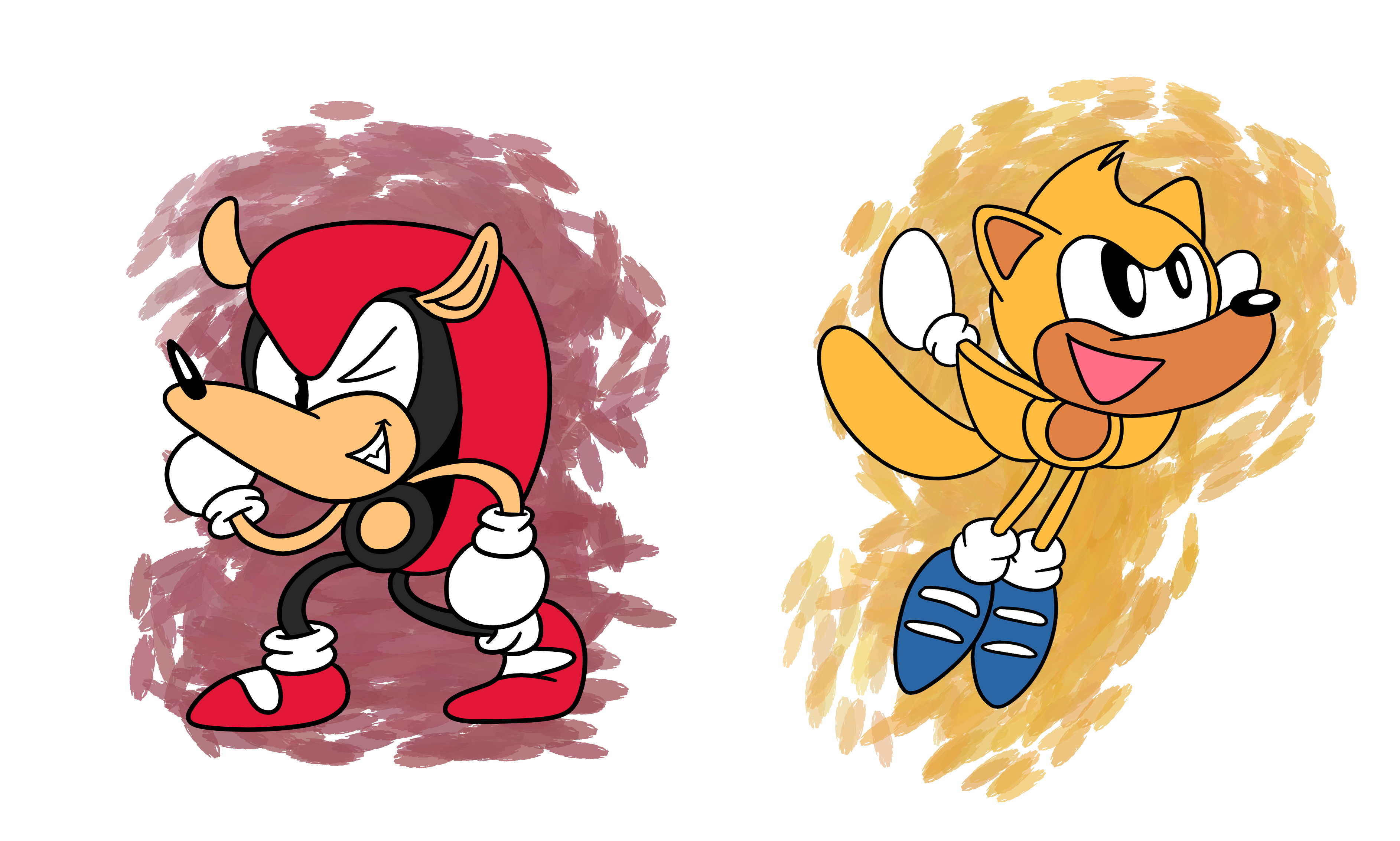 Mighty The Armadillo And The Eggman Look At Fan Art 