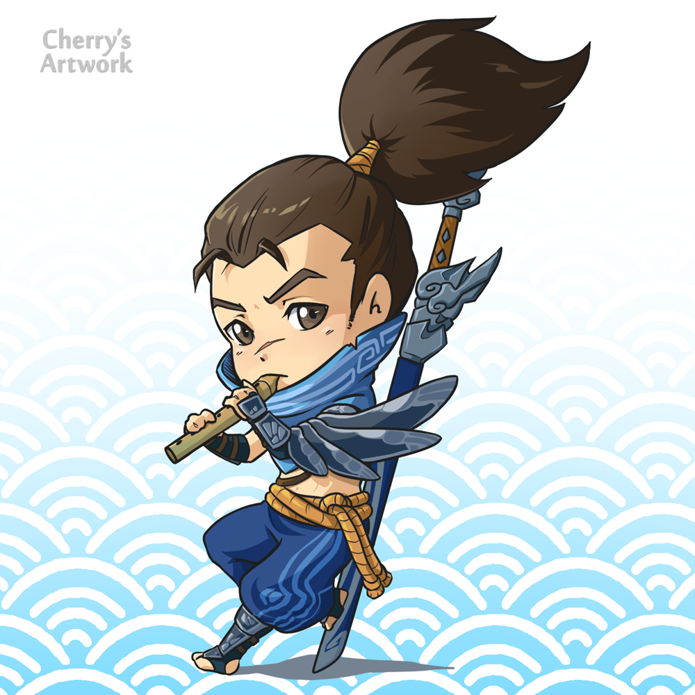 Chibi Yasuo by Arni-chan on DeviantArt