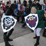 Link and Dark Link cosplay