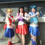 Sailor Moon cosplay - group 2