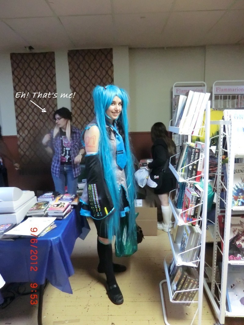 Miku cosplay ... and me !?