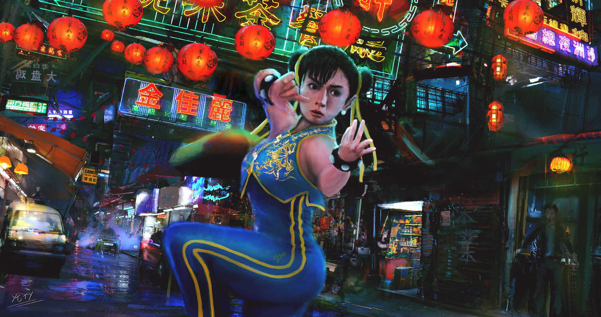 Chun Li. China Stage (Hong Kong)