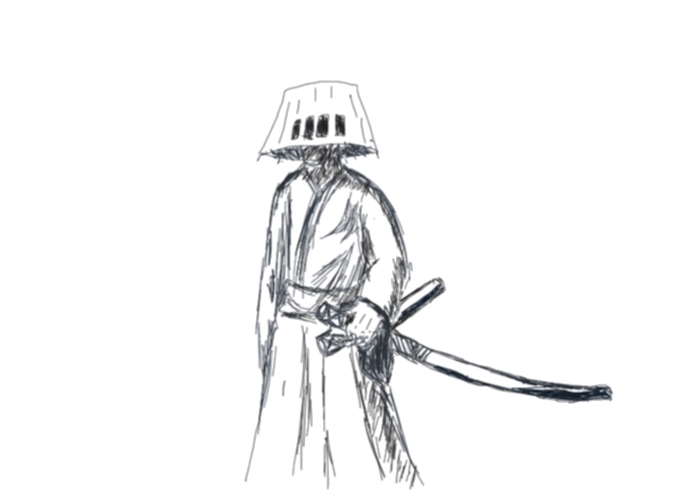 Ronin Sketch by HeHasMustache on DeviantArt