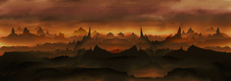 Illusion Of Mist Hellscape by nathanmarciniak