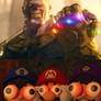 Zombie Thanos attack Mario,SMG4, and SMG3