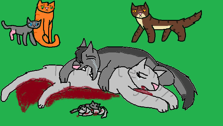 Silverstream's death by PrideRockWolf744 on DeviantArt