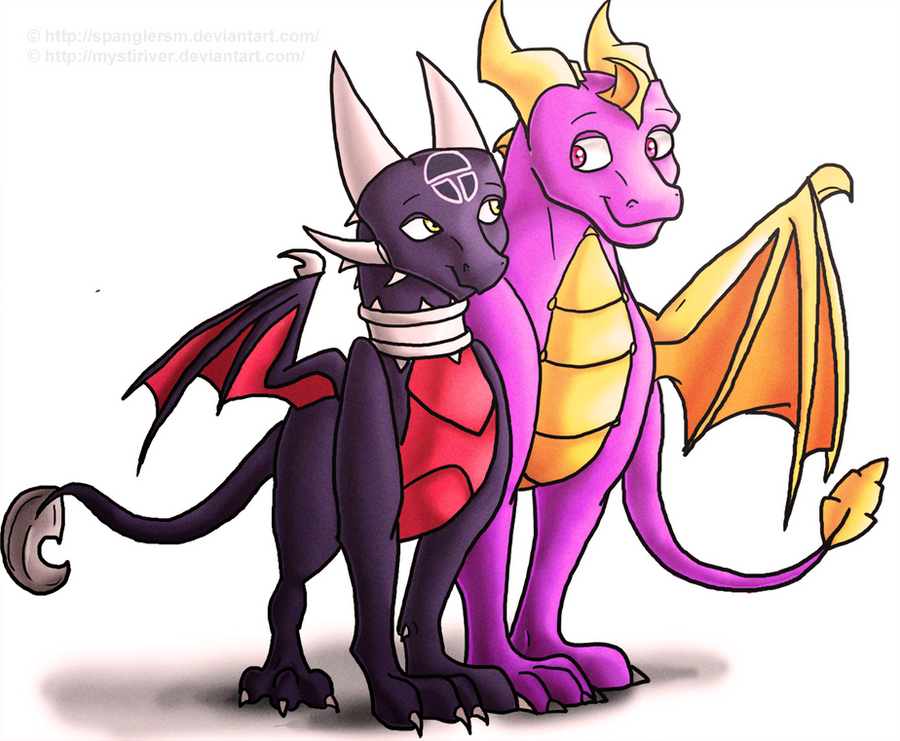 -Collab- Spyro and Cynder