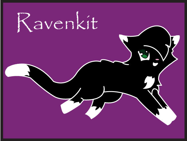 Ravenkit by LlamasWithWings on DeviantArt