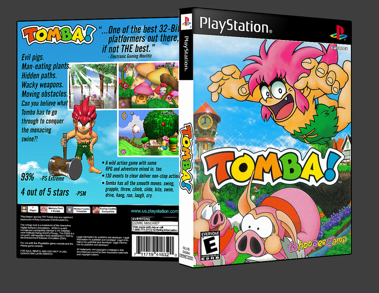 Tomba! Custom Cover